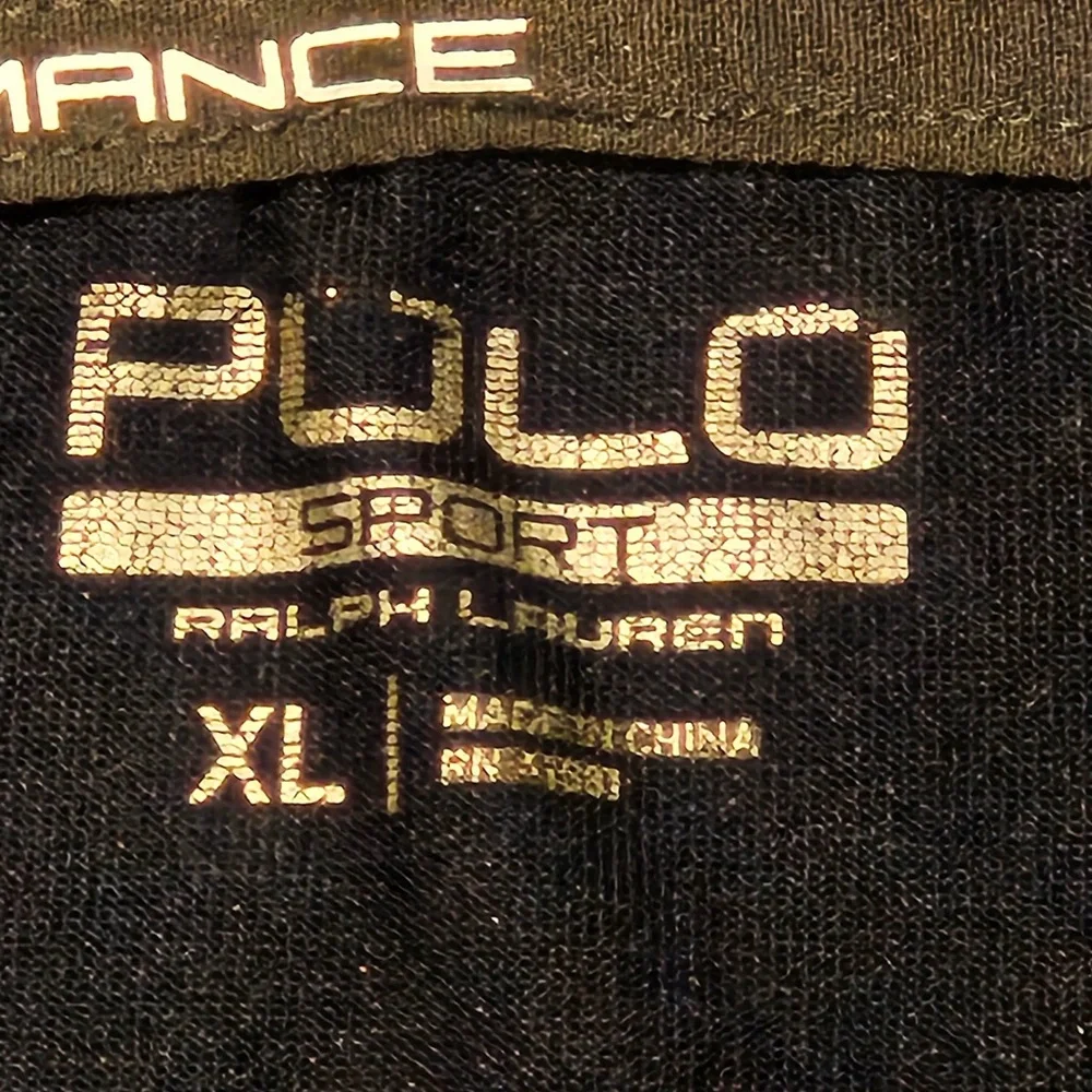 Ralph Lauren Mens Blue Golf Performance Pullover Quarter Zip Size‎ XL